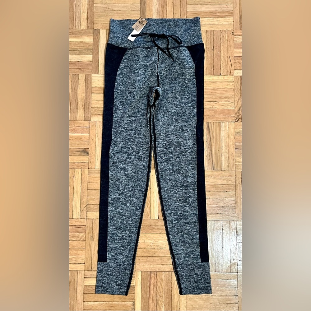 New "PINK" brand, Active Women's Black Gray Campus Jogger Style. Size Small.